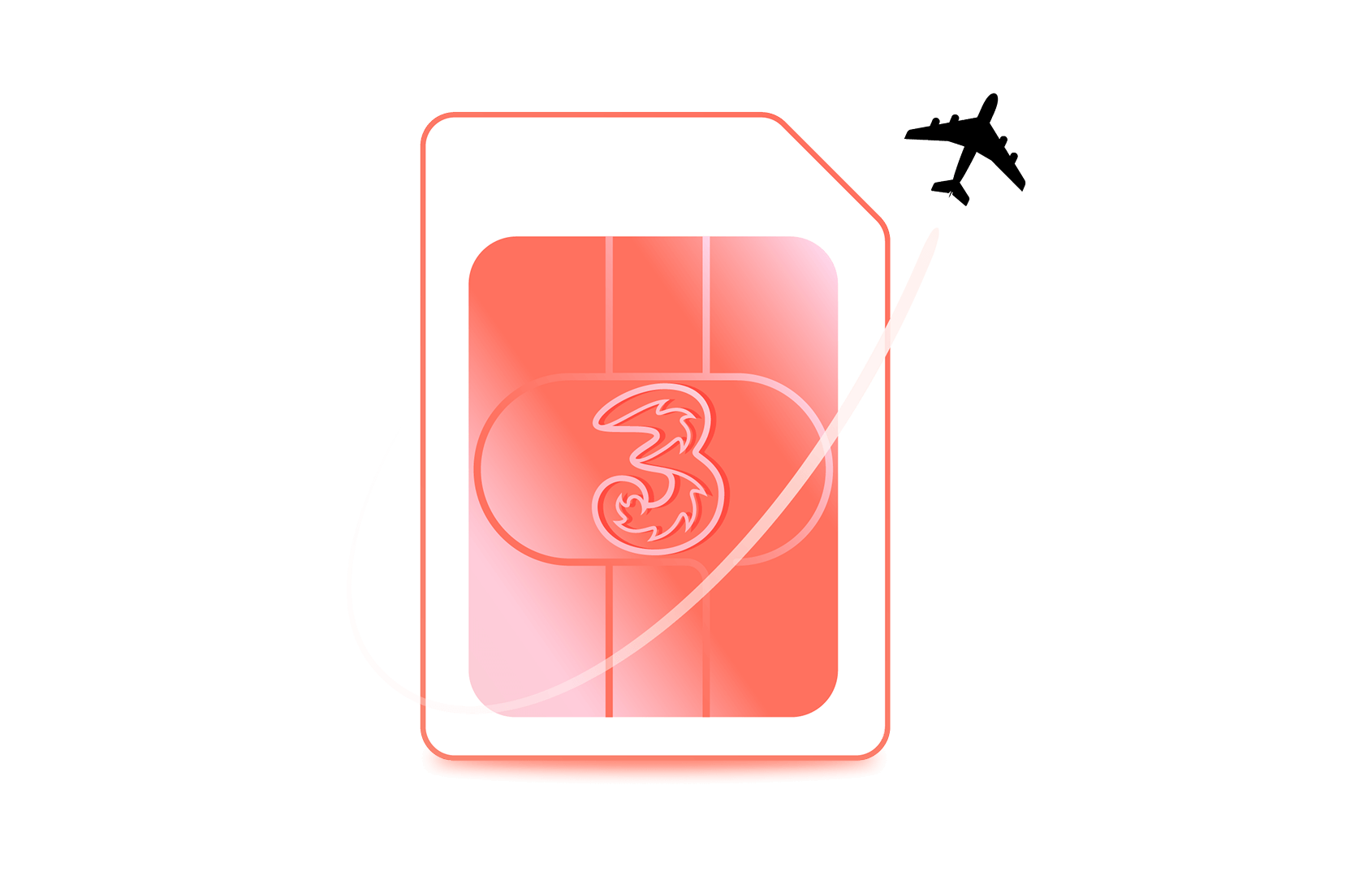 Three Business Boundless multi-line SIM plan with unlimited data and flexible roaming options.