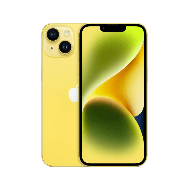 iPhone 14 front and back
