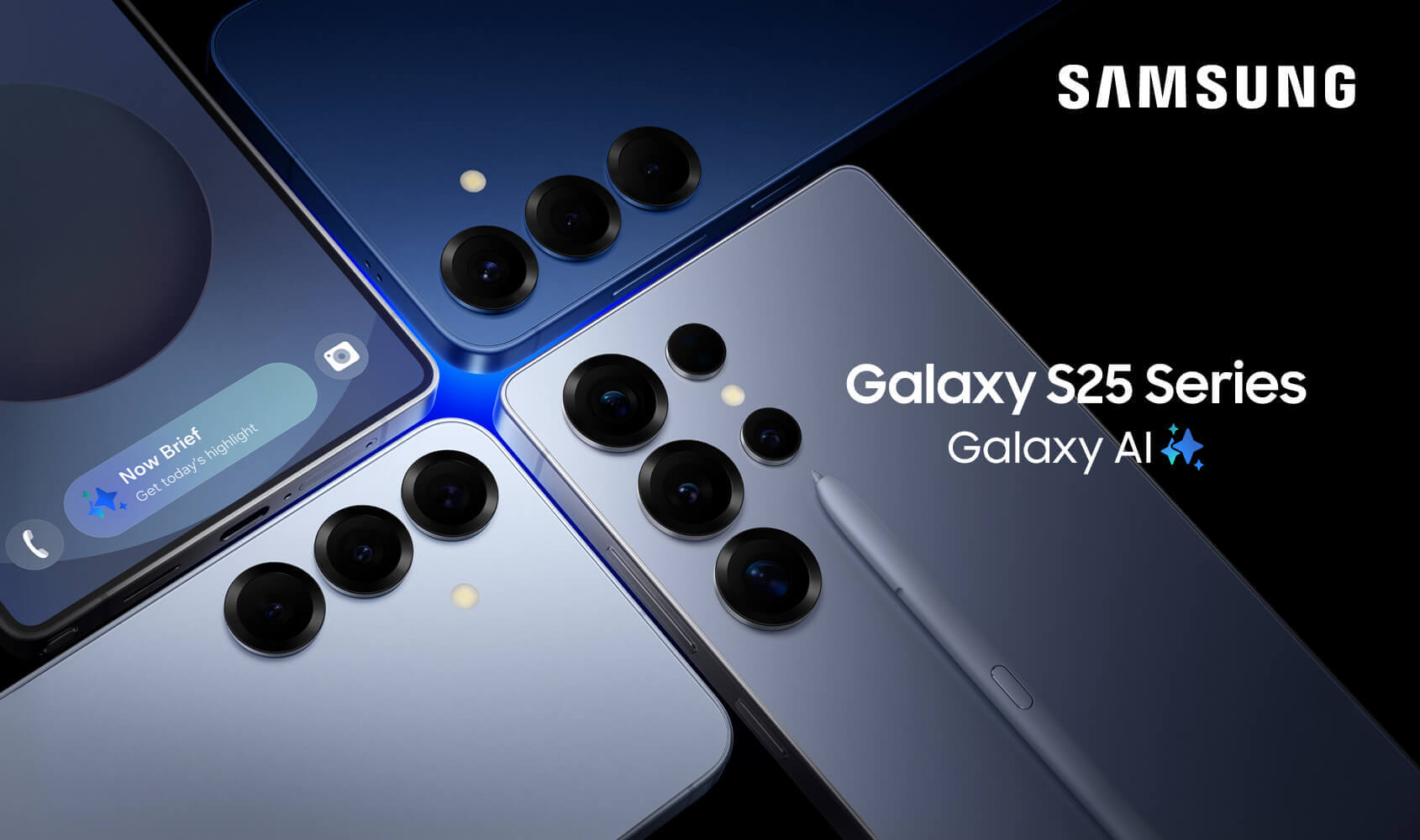 Samsung Galaxy S25 Series. Galaxy AI.