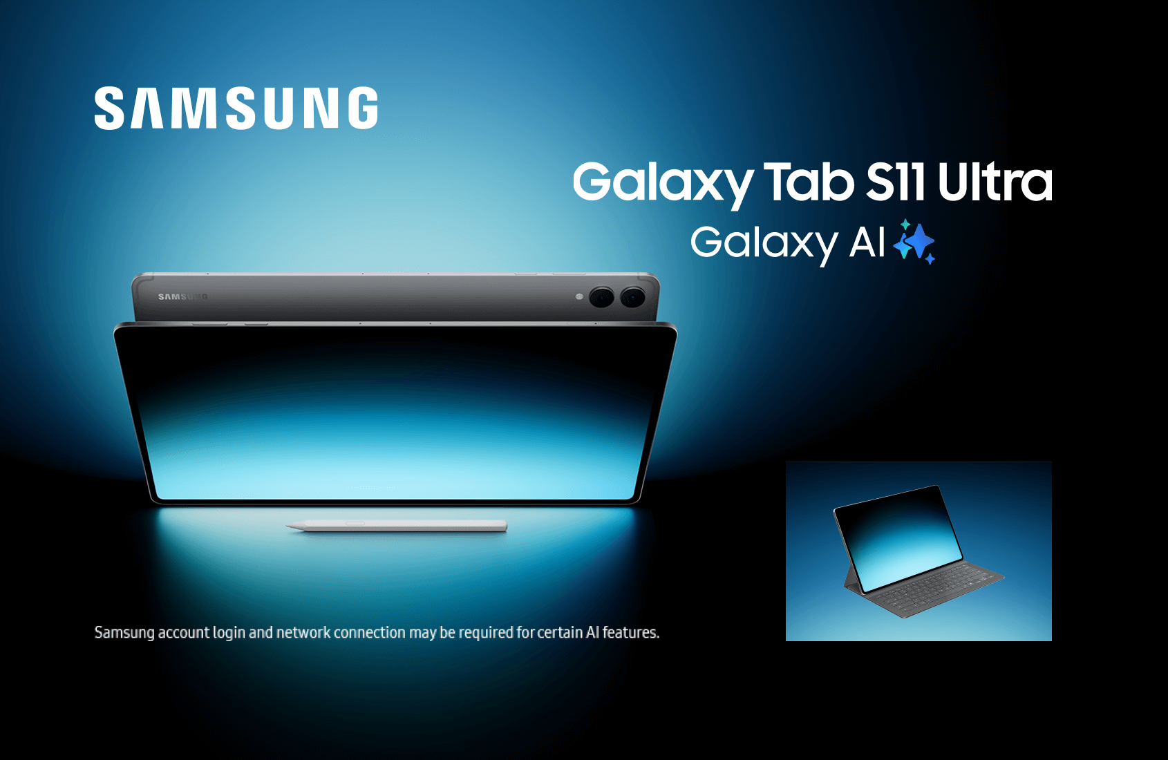 Samsung Galaxy Tab S11 with Galaxy AI.