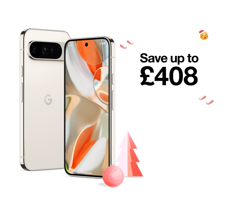 Google Pixel 9 Pro XL. Save up to £408 this Christmas